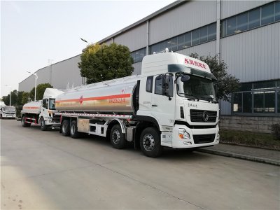 東風(fēng)天龍前四后八27.5方鋁合金運油車